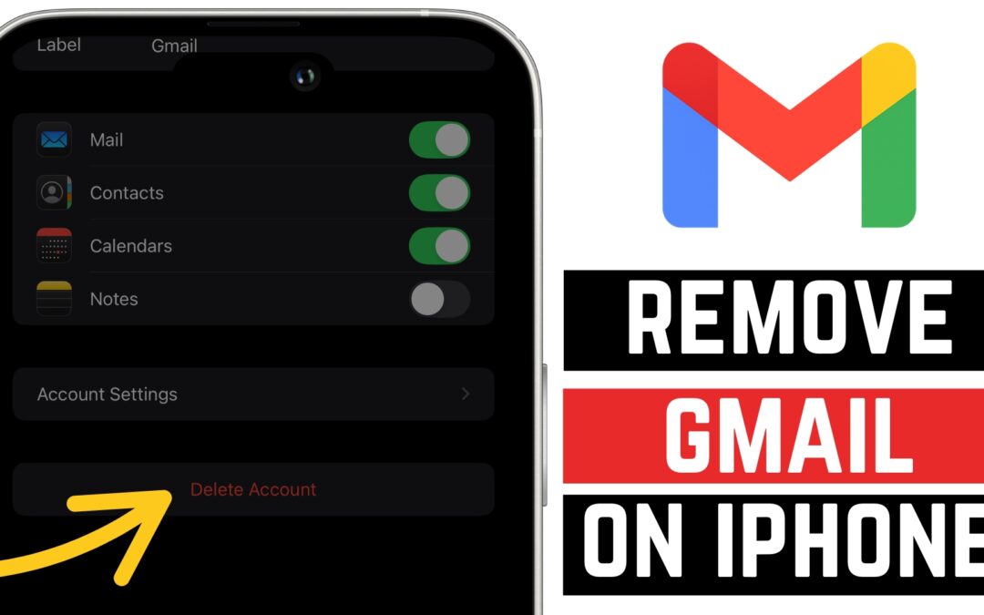How To Delete Gmail From iPhone | Full Guide